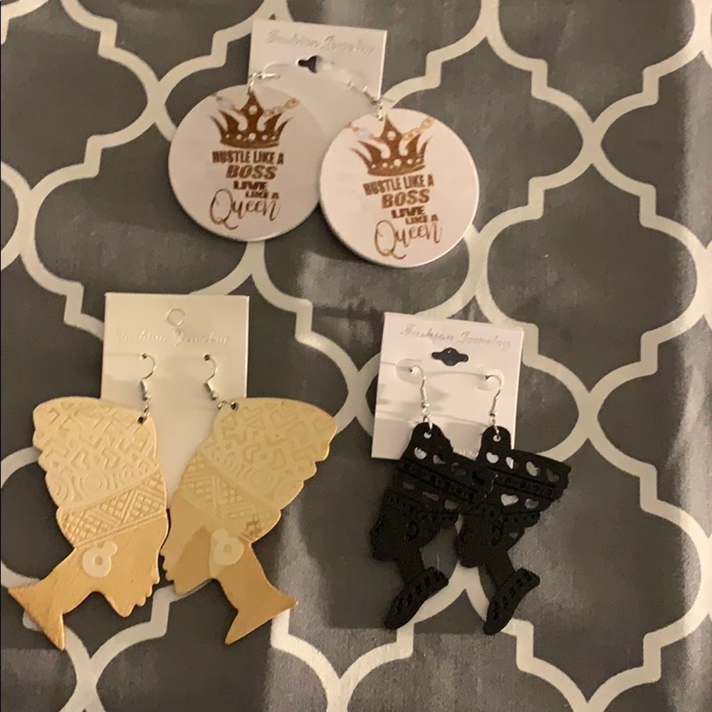 Wood Earrings